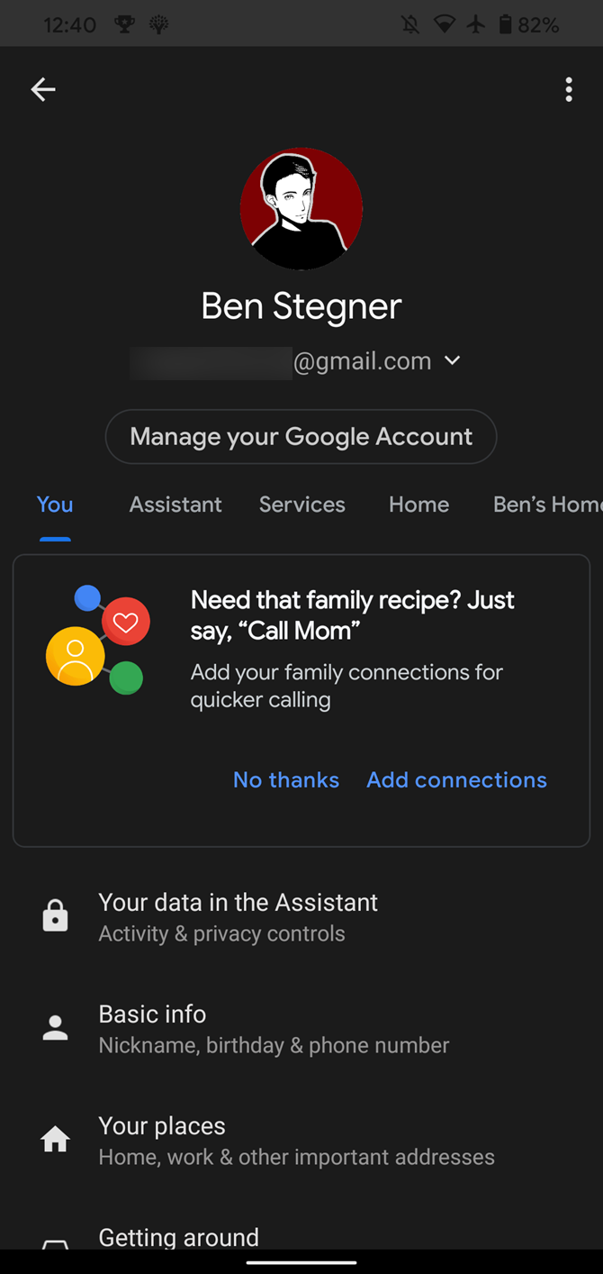 Was ist Google Assistant? Wie man es voll ausschöpft - 04c Google Assistant Settings Blurred