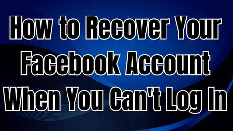 Recover Your Facebook Account When You Can't Log in – TechCult