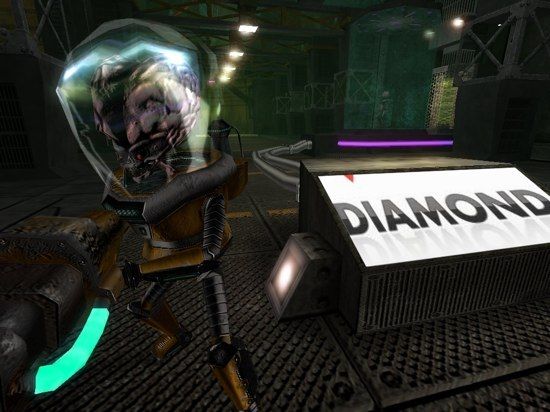 In-game Alien Arena screenshot