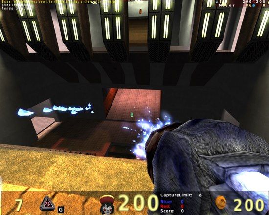OpenArena in-game screenshot