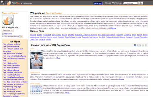 wiki slice - download wikipedia offline