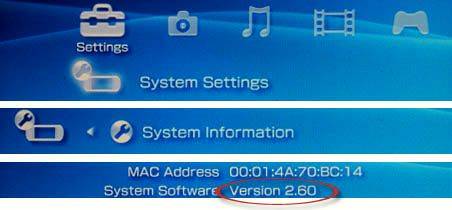 PSP anpassad firmware