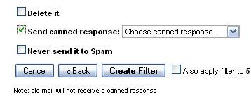 automatic email response gmail