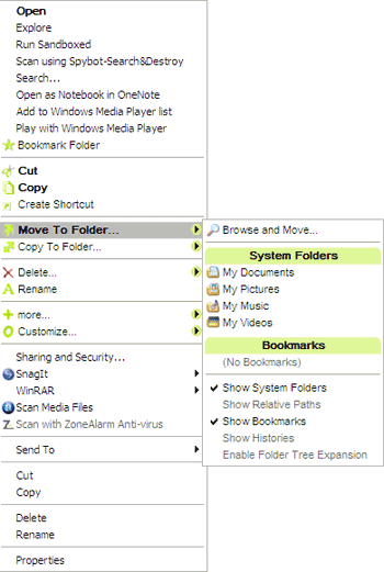 Moo0 Right Clicker - right click menu editor
