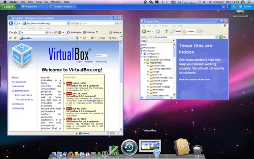 Virtualbox on Mac OS X