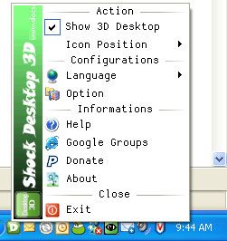shock desktop options