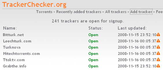 tracker checker.org