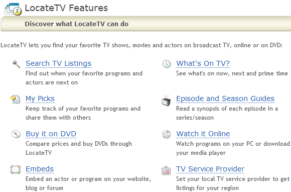 search tv episode guides