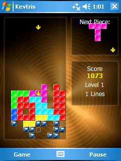 tetris for mobile phones