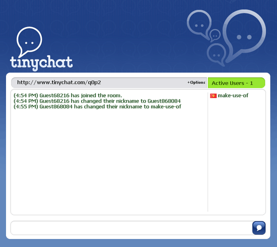 chat rooms without registering