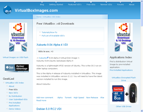 virtualboximages-free-vdis
