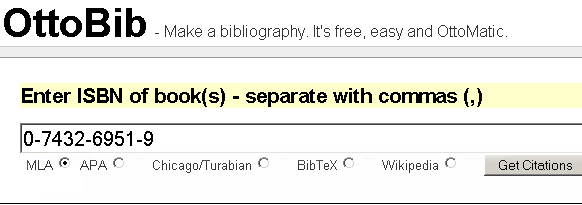 easy bibliography maker