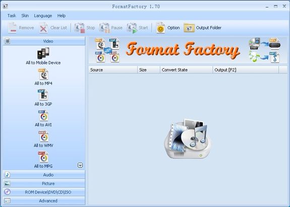 Format Factory Video Converter