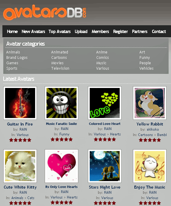 avatar directory