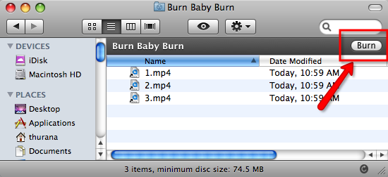 easy dvd burn for mac