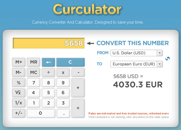 currency converter and calculator