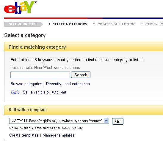 ebay seller description template