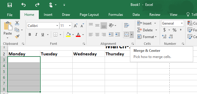 How To Make A Calendar Template In Excel How To Make A Calendar Template In Excel