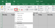 How To Make A Calendar Template In Excel