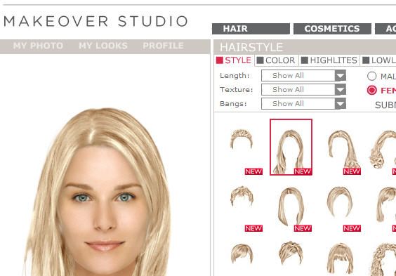 online makeover tool