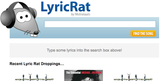 song search by lyrics