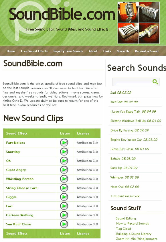 wav sounds free to download