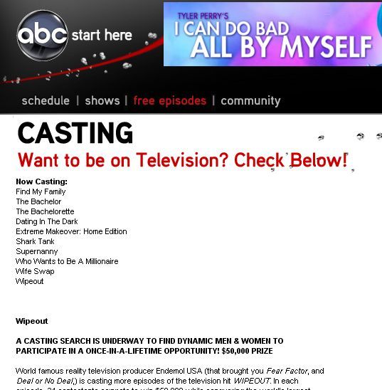 list of reality tv shows