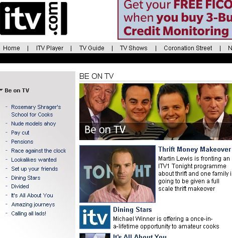 reality tv applications