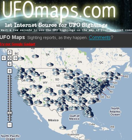 latest ufo sightings