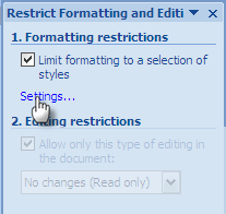 how to hide text in word