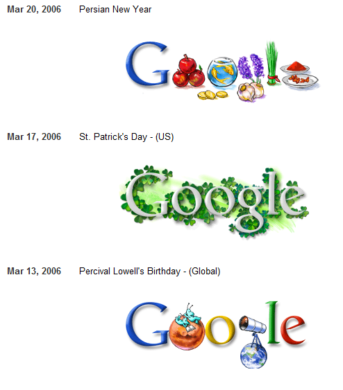 google doodle archive