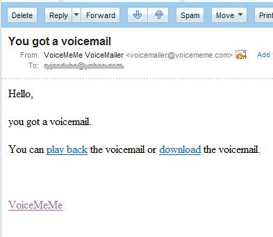 voicemail messages