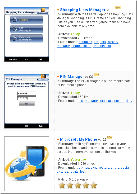 windows mobile 6 freeware