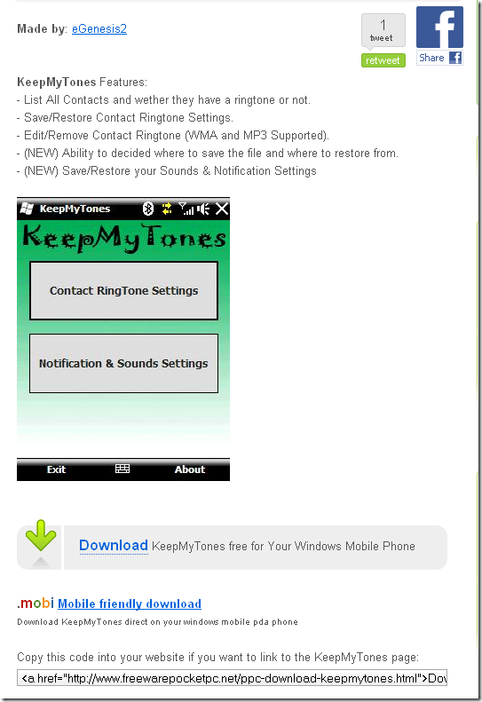 windows mobile free software