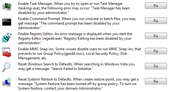 common windows problems