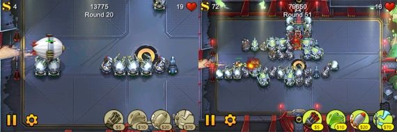 best iphone tower defense game