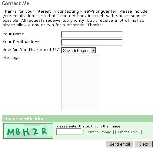 contact form script autoresponder