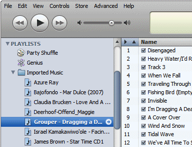 how to sync itunes library