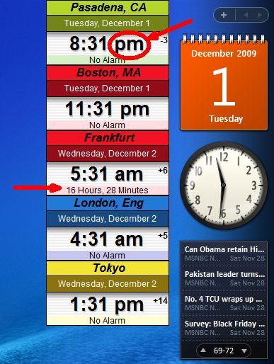 world time clock download