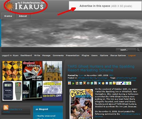 change blog theme
