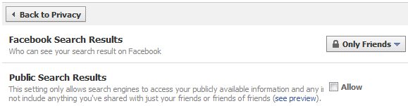 reset facebook privacy settings