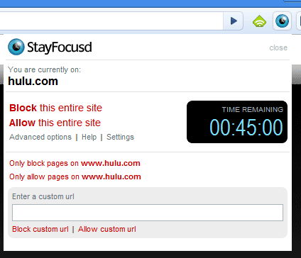 block time wasting websites