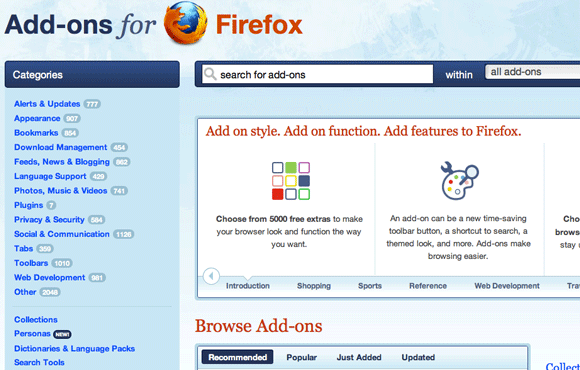 make your own firefox addon