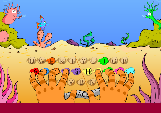learning to type games for kids free