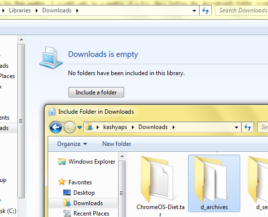 keep windows files organized