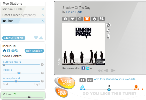 play music matching your mood