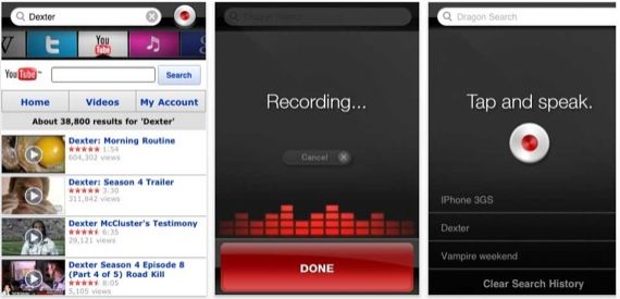 dragonapp - voice recognition software iphone
