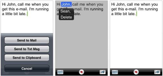 free voice recognition software for iphone