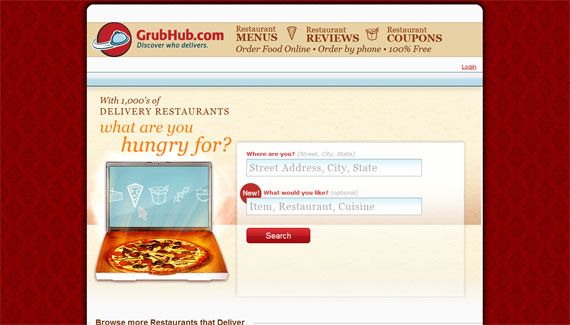 list of online food order restaurants