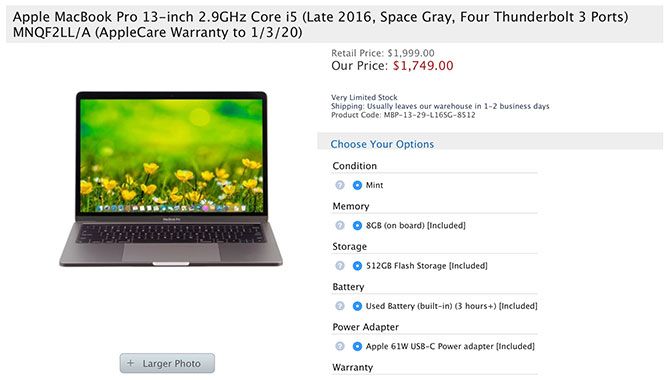 cheapest place to buy macbook